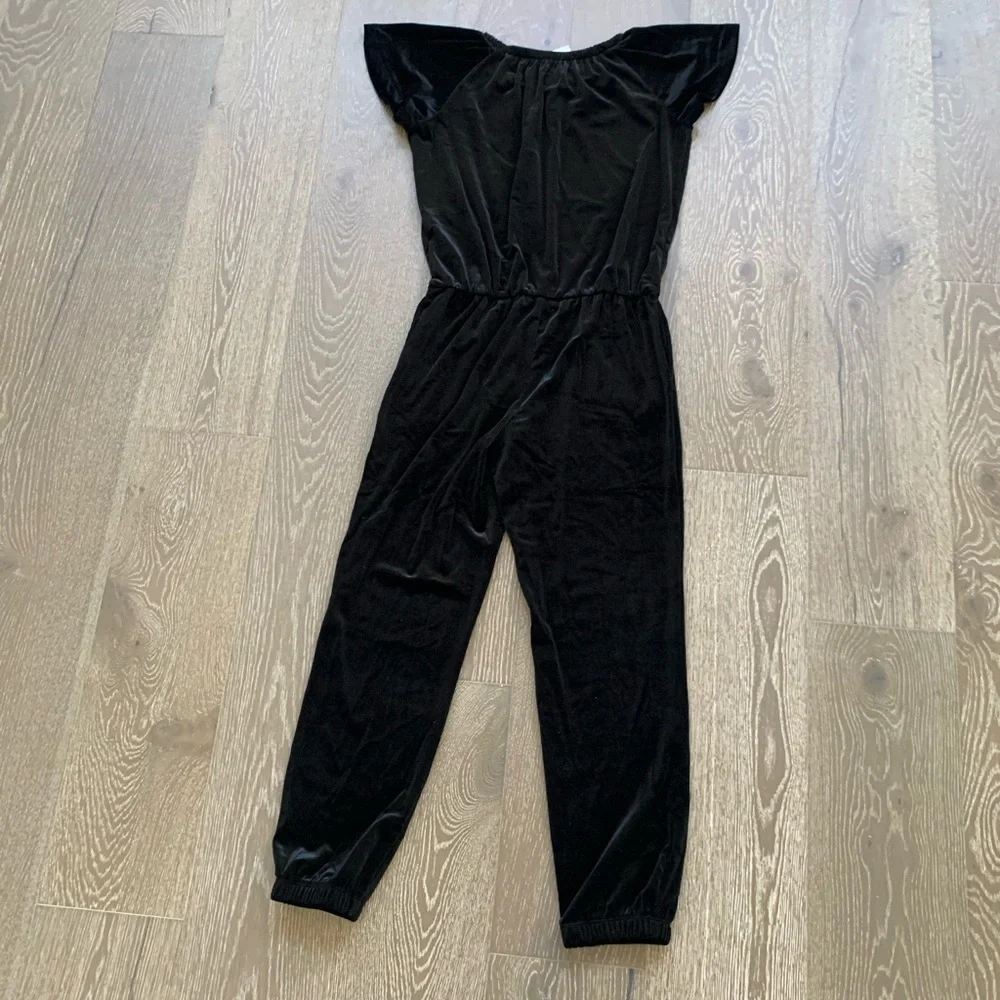 Gap Kids velvet jumpsuit